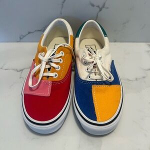 Vans Era Patchwork Low Top Sneakers Skate Shoes 721278 Men's 5 / Women's 6.5